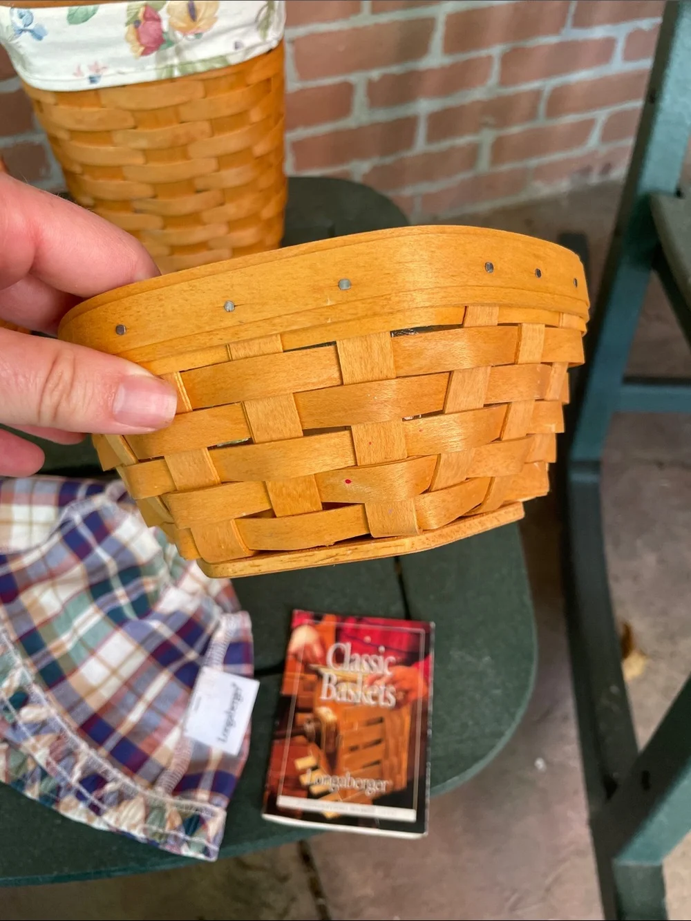 Longaberger Baskets lot of 3